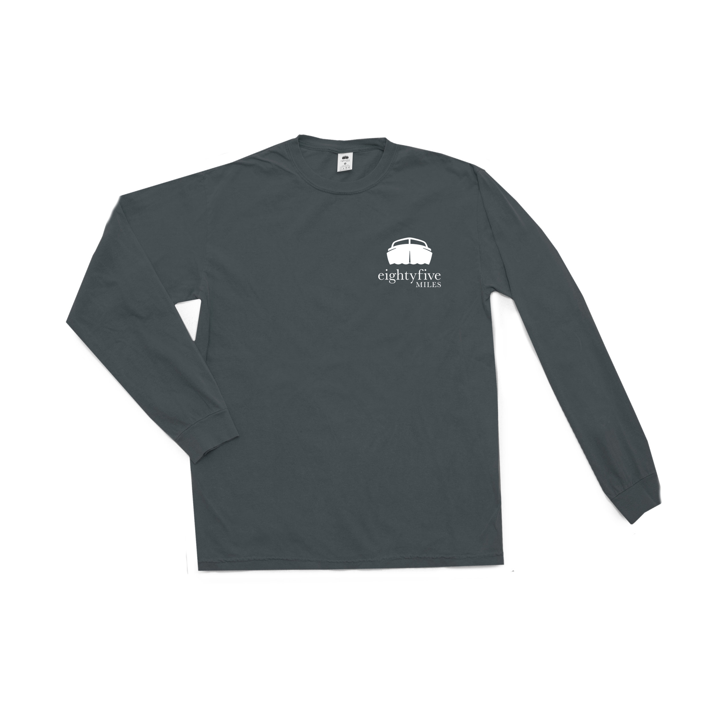 85 Miles Youth Long-Sleeve Rectangle Logo T-Shirt - Denim — eightyfive  MILES | Lifestyle Clothing | Accessories